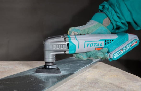 Total Electric Rotary Multi Tool 20V with Speed Control