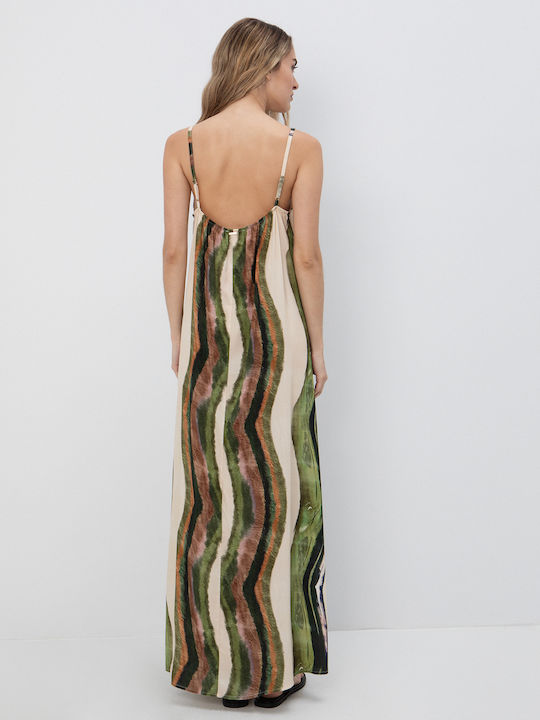 Summer Maxi Dress Abstract