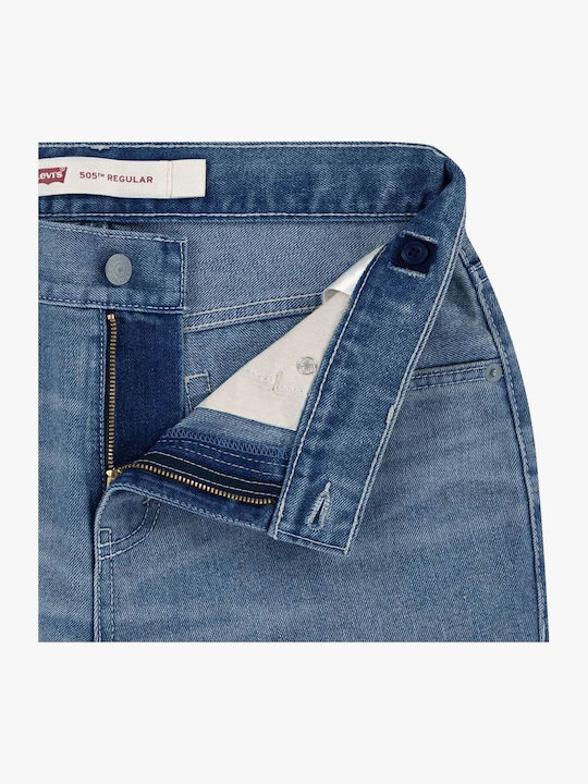 Kids Denim Trousers Blue Regular Fit