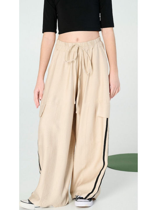 Kinderhose Beige