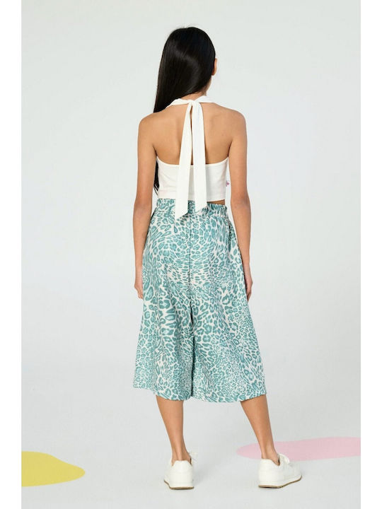 Kids Crop Top Ecru