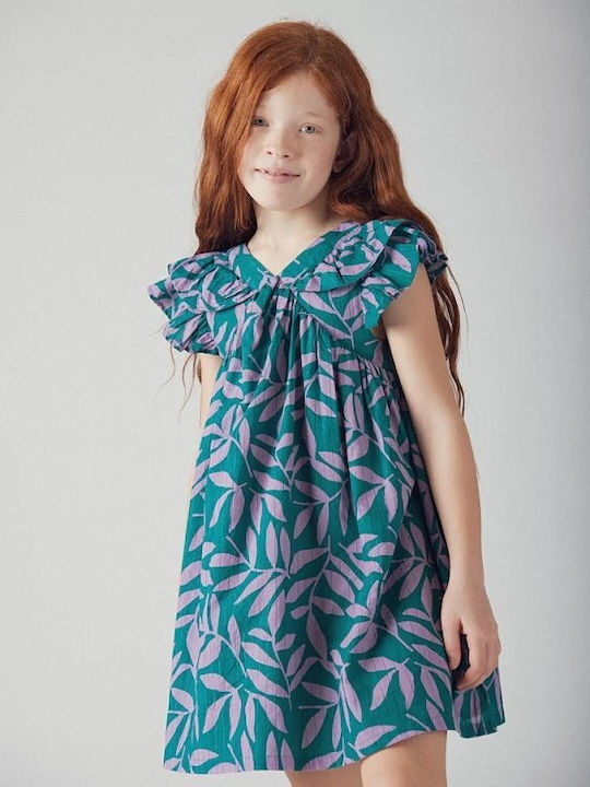 Mädchenkleid Mehrfarbig