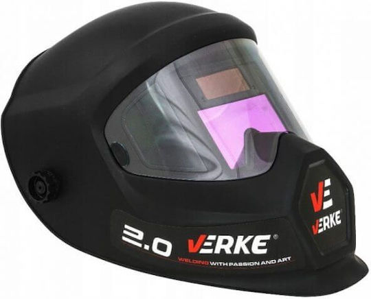 Verke Mască de Sudură de Câmp Optic 100x60mm Neagră
