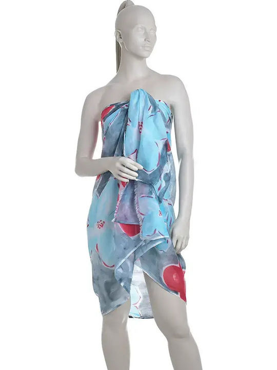 Ble Resort Collection Women's Shawl Light Blue