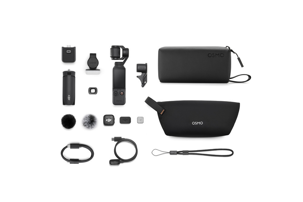 DJI Osmo Pocket 4 Action Camera 4K Ultra HD Creator Combo με Οθόνη Αφής 2