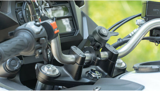 Lampa Titan Series Mount Phone Motorcycle with Clip for Steering Wheel 22-32mm