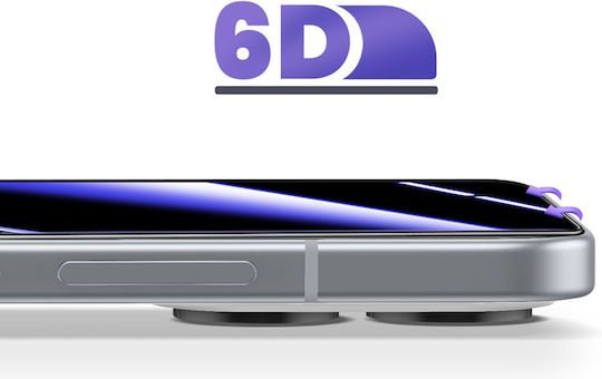 Avizar Защитен Екран Oppo Reno 15 В 6d 9h 0.3mm Закалено Стъкло Прозрачен