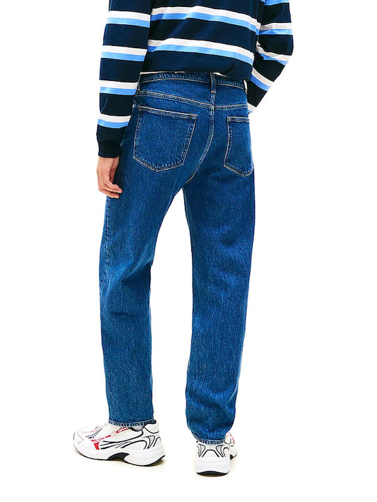 Tommy Hilfiger Ανδρικό Παντελόνι Τζιν Regular Fit Tapered Μπλε