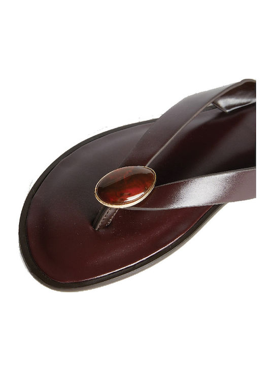 Sandale Casual Damă Burgundia