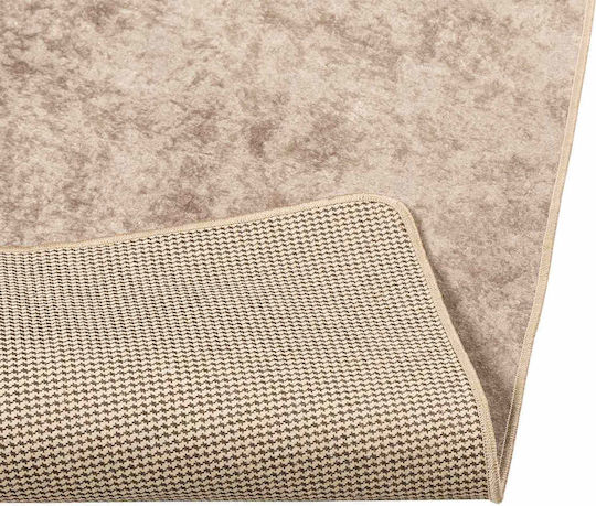 vidaXL Marsa Non-Slip Rectangular Beige Rug 100x300cm
