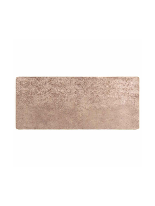 vidaXL Marsa Rutschfestes Rechteckiges Wohnzimmer Teppich Sand 100x200cm