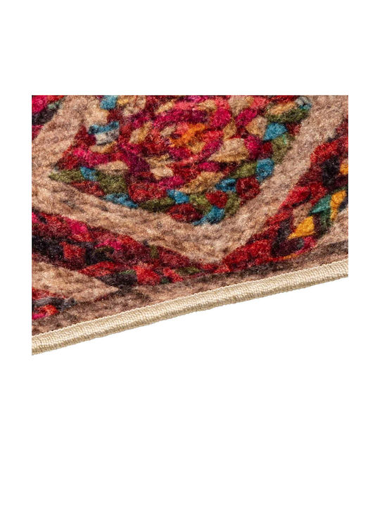 vidaXL Marsa Rutschfester Mehrfarbiger Wohnzimmer Teppich 50x150cm