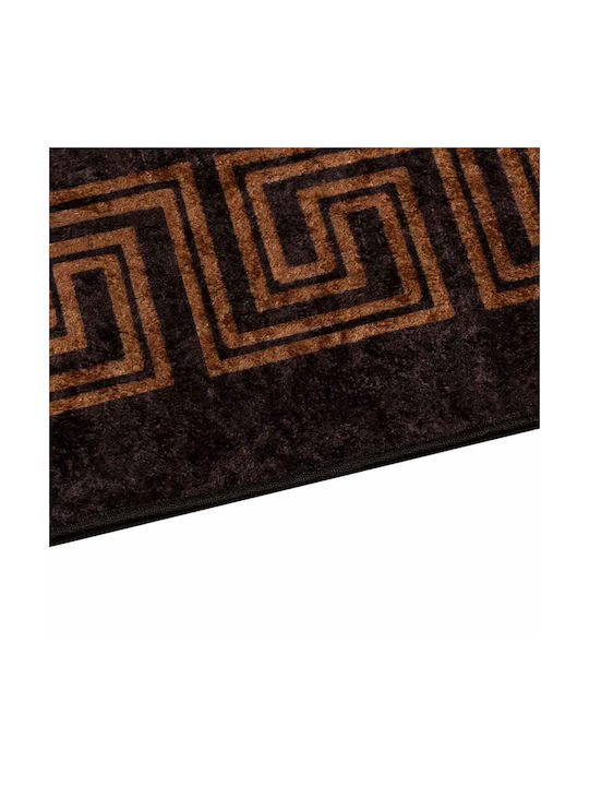 vidaXL Marsa Rutschfester Teppich 50x100cm Schwarz
