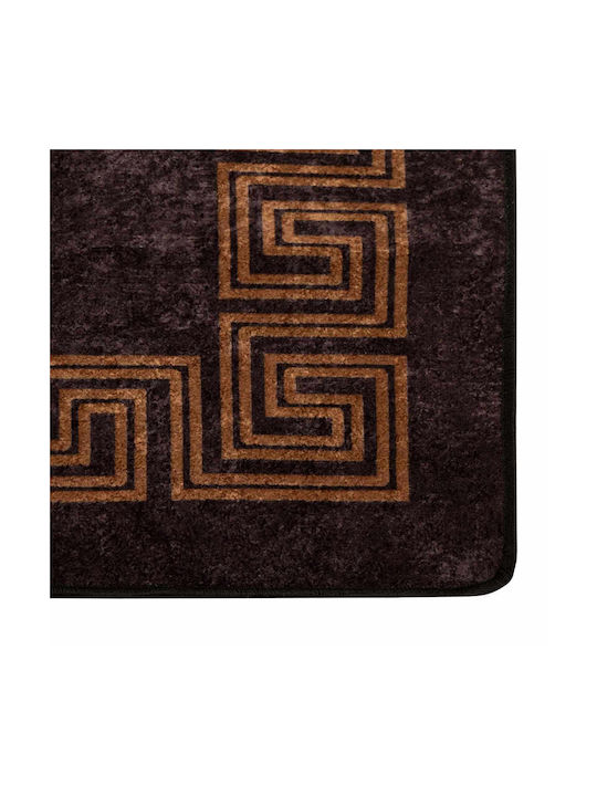 vidaXL Marsa Non-Slip Black Runner Rug 50x450cm