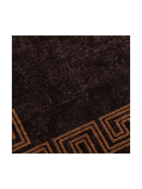 vidaXL Marsa Non-Slip Black Runner Rug 50x450cm
