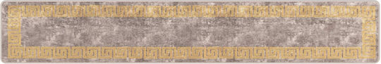 vidaXL Marsa Non-Slip Gray Runner Rug 50x300cm