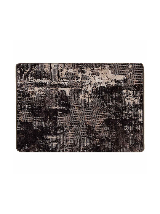 vidaXL Marsa Non-Slip Rectangular Black Rug 100x150cm