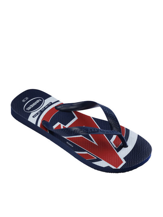Top Marvel Logomania Herren Flip-Flops Blau
