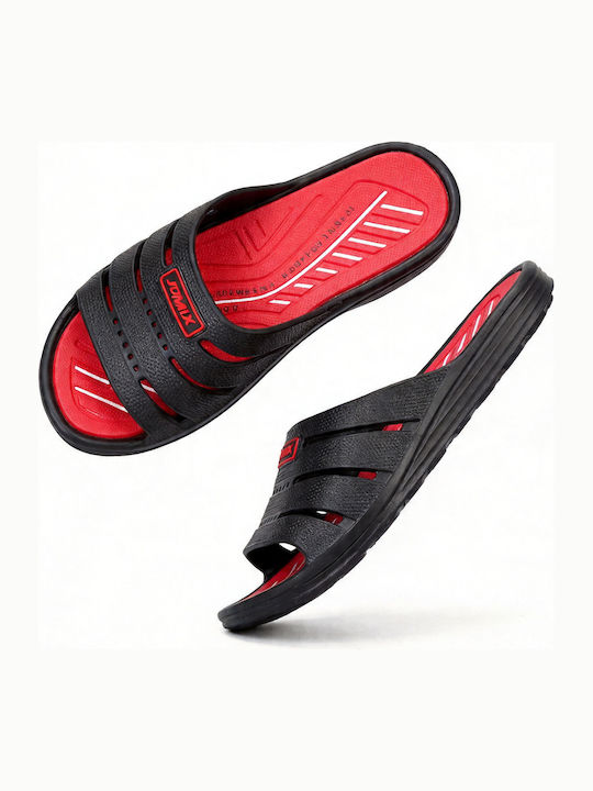 Men's Red Flip Flops
