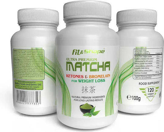 Fit & Shape Matcha Cu L-Teanină 100gr