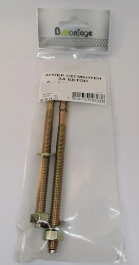Segmented Concrete Anchor 12x100 2pcs Bm