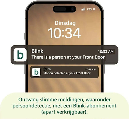 Blink Σετ Θυροτηλεόρασης Μαύρο