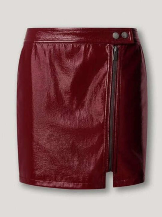 Δερμάτινη Mini Φούστα Ruby