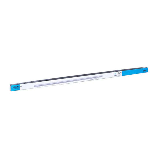 Vito Φωτιστικό Πάγκου Κουζίνας LED 12W Kühles Weiß mit Schalter M90xB3.5xH2.2cm.