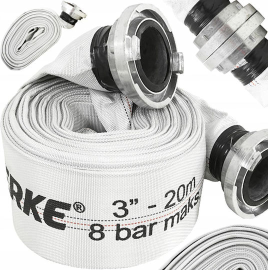 Verke Furtun de Pompieri Diametru 3" & Lungime 20m