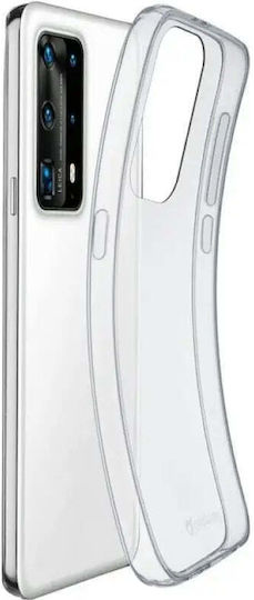 Cellular Line Fine Back Cover Silicone Transparent (Huawei P40 Lite)