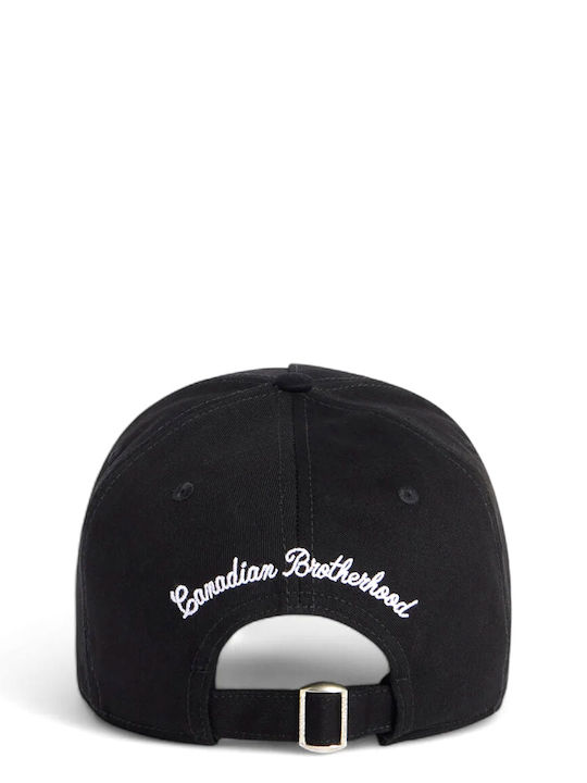 Καπέλο Jokey Dsquared2 Μαύρο Bcm097605c00001-2124 Καπέλο Jokey Dsquared2 Μαύρο Bcm097605c00001-2124