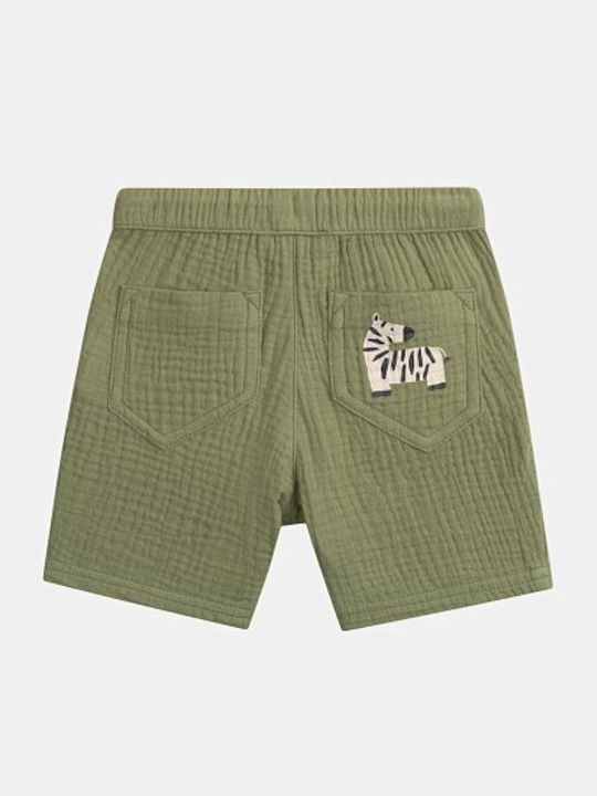 Kids Fabric Shorts/Bermuda Green