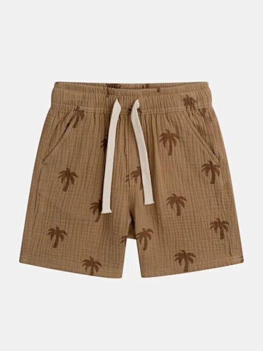 Kids Shorts Bermudas Fabric Brown
