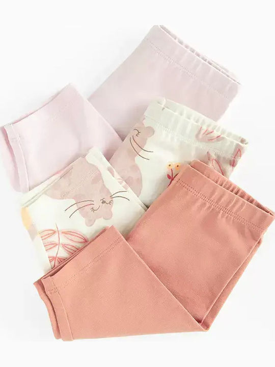 Set Kids Leggings Cycling Short Salmon