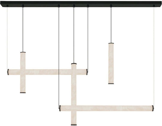 Zambelis Lights Висящо осветително тяло Бял 105x200см. Zambelis Lights Висящо осветително тяло Бял 105x200см.