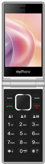 MyPhone Tango 2 LTE Dual SIM Κινητό με Μεγάλα Κουμπιά Μαύρο
