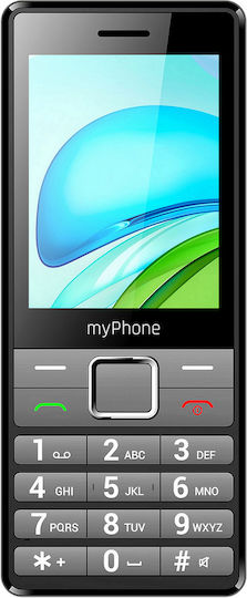 MyPhone 7340 LTE Dual SIM Mobile Phone with Buttons Black