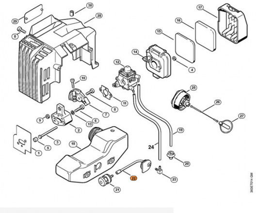 Soluție De Combustibil Stihl 4226-358-0705