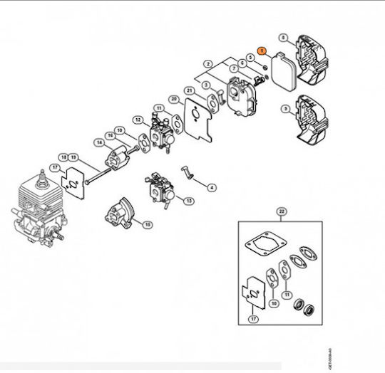 Φίλτρο Αέρος Stihl 4229-120-1800