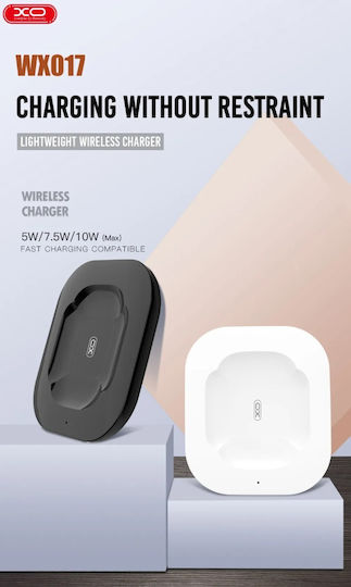 XO Wireless Charger Qi Pad 10W Black WX017