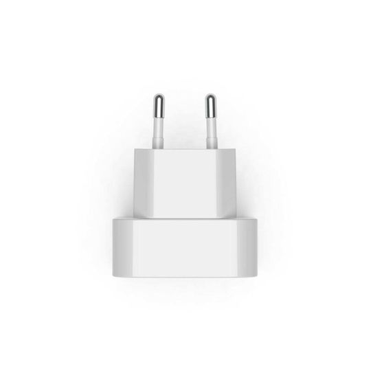 HAMA Зарядно Устройство Без Кабел GaN С 2 USB-C Изходни Порта 40W Power Delivery / Quick Charge 3.0 Бяло (00201955)