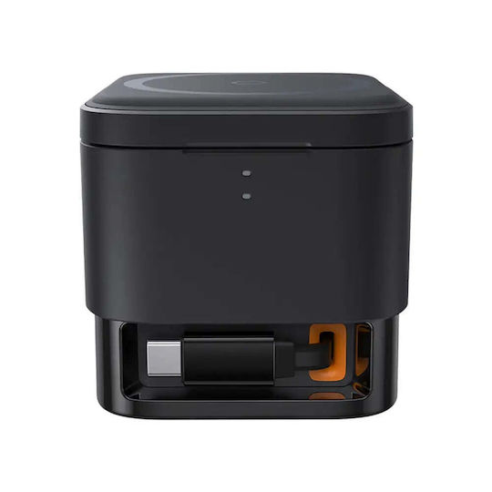 Baseus Φορτιστής Magsafe 15W Μαύρος (MagPro 3in1)