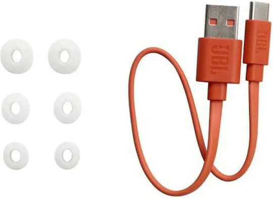 JBL Vibe Buds 2 Bluetooth Handsfree Earphones with Sweat Resistance and Charging Case White