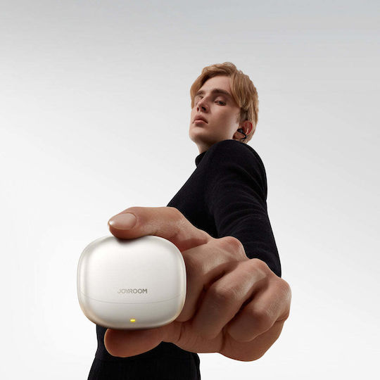 Joyroom JR-OE3 In-Ear Bluetooth-Freisprecheinrichtung Kopfhörer mit Schweißresistenz und Ladeetui Weiß