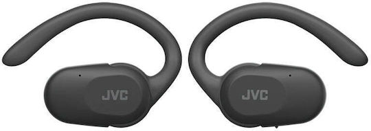 JVC HA-NP40T In-ear Bluetooth Handsfree Ακουστικά με Αντοχή στον Ιδρώτα και Θήκη Φόρτισης Μαύρα