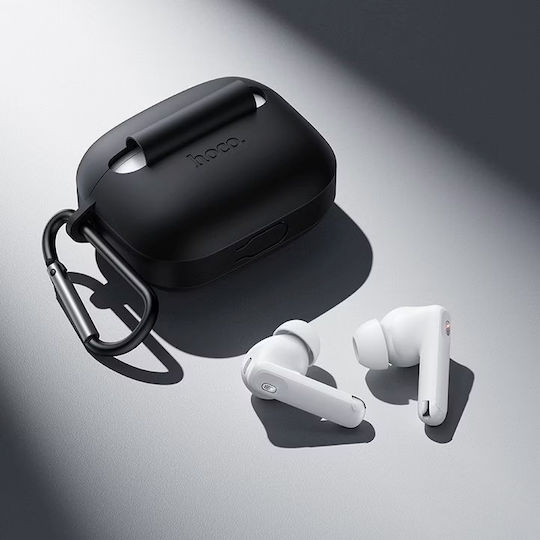 Hoco EQ30 In-ear Bluetooth Handsfree Ακουστικά με Θήκη Φόρτισης Μαύρα