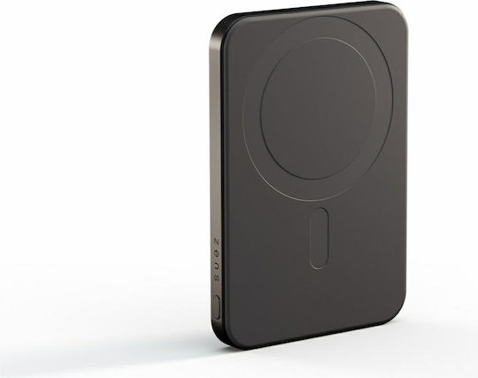 Zens Baterie Externă MagSafe Qi2 5000mAh 15W Power Delivery Neagră