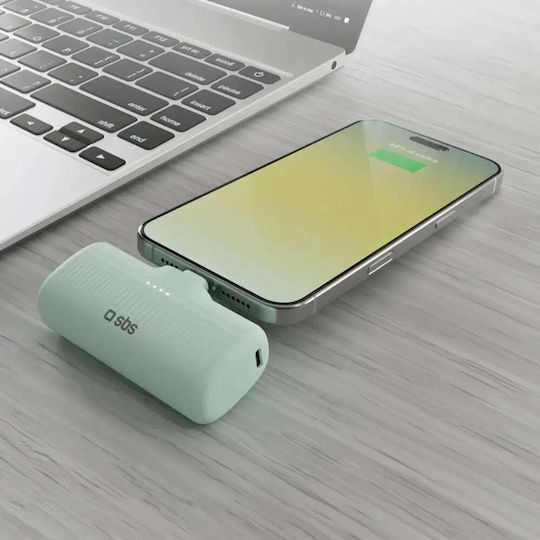 SBS Ecopower 5000mAh 10W Verde