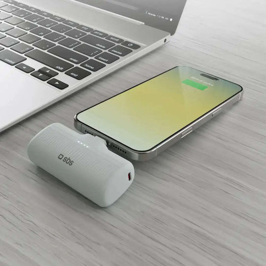 SBS Ecopower 5000mAh 10W Γκρι