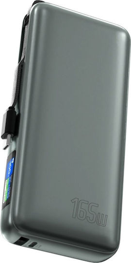 4Smarts Enterprise Power Bank 20000mAh 165W με 2 Θύρες USB-A και Θύρα USB-C Space Grey